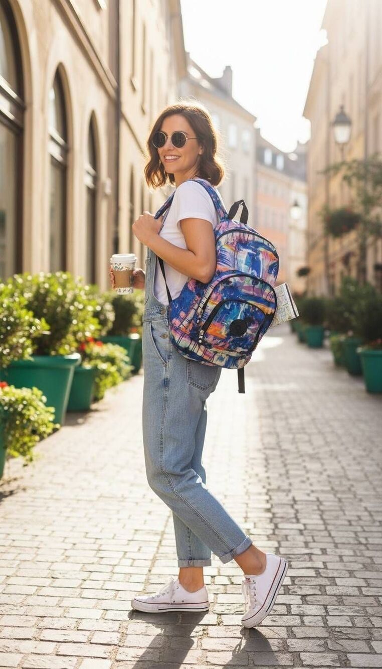 The Kipling Seoul Go Large backpack